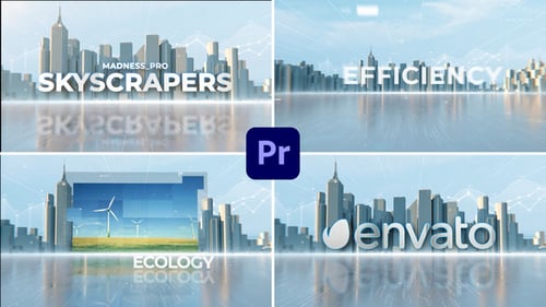 City Skyscrapers | Digital Corporate Economy Opener