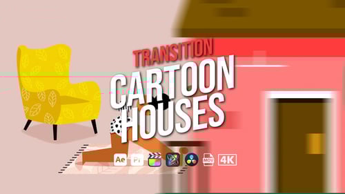 Transition Cartoon Houses