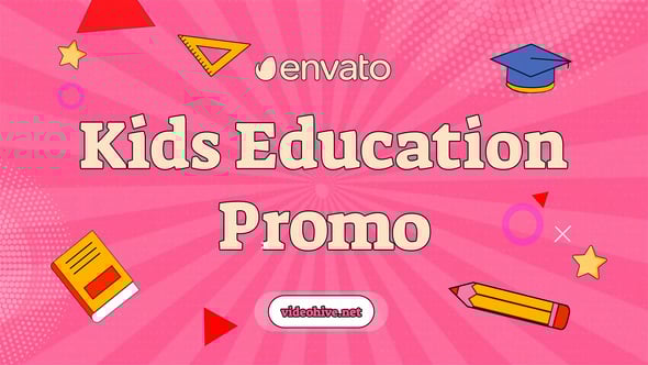 Kids Education Promo, Openers ft. school promo & education - Envato
