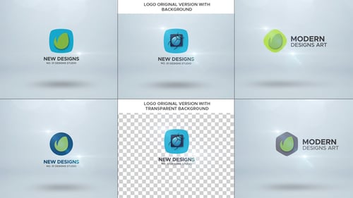 Minimal Modern Logo Premiere Pro