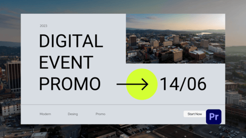 Clean Corporate Event Promotion and Speaker Presentation