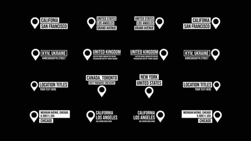 Location Titles 2.0 | After Effects