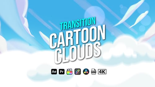 Transition Cartoon Clouds