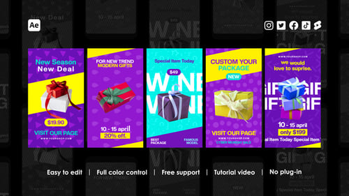 Discount Instagram Stories