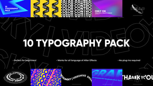 10 Graceful Typography Pack | Premiere Pro