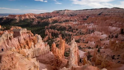 Time lapse view of Bryce Canyon National Park in Utah