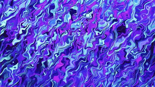 Purple Blue Liquid Paints