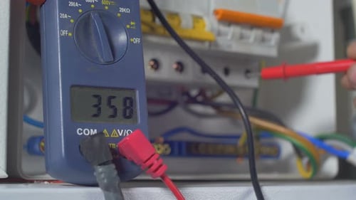 Testing Electrical Voltage with a Voltage Meter
