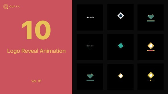 Logo Reveal Animations for Premiere Pro Vol. 01, Logo Stings ft ...