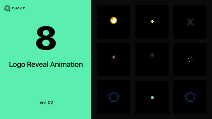 Logo Reveal Animations for Premiere Pro Vol. 02, Logo Stings ft. loop ...