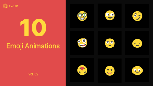 Dynamic Animated Emoji Icons Pack