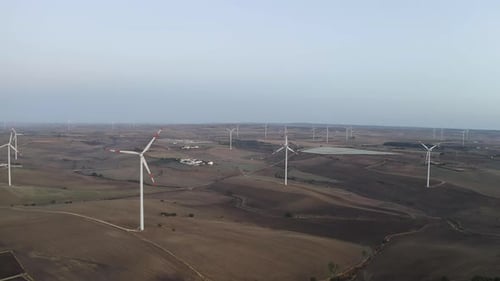 Wind turbine farm