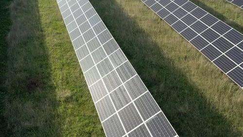 Solar Panel Array for Clean Energy Production