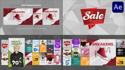 Modern Product Promotion and Sales Animated Story Template