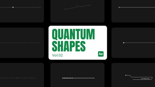 Animated Geometric Elements Pack for Modern Motion Graphics