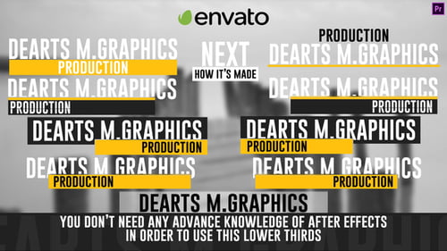 Text Animation Lower Third Premiere Pro