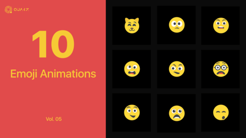 Emoji-Animationen für Premiere Pro Band 05