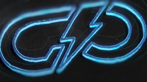 Electric Neon Logo Reveal Opener