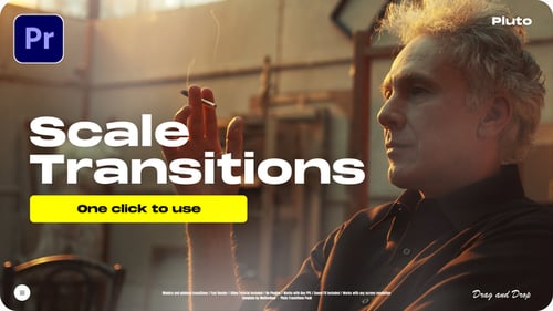 Dynamic Scale Zoom Video Transitions Pack