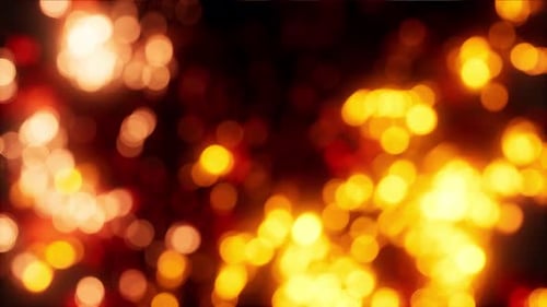 Abstract Background with Moving and Flicker Particles