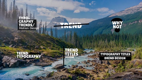 Trend Titles | After Effects