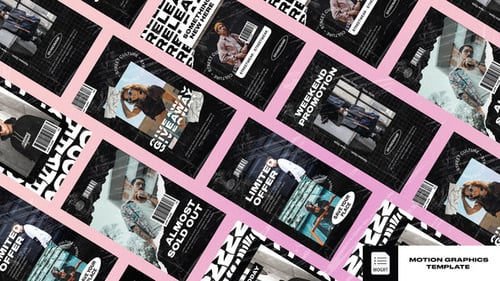 Dropnot Streetwear Typography Instagram Reel - Mogrts