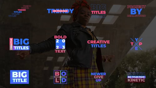 Big Bold Titles | AE