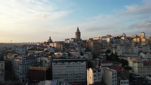 Drohnen-Aufnahmen Galata-Turm