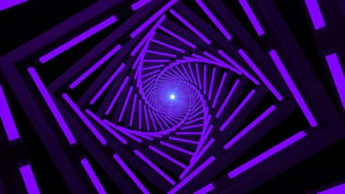 Rotating Light Tunnel
