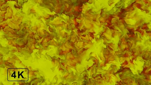 Roter und gelber Rauch