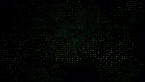 Vorwärts bewegende grüne digitale Datenbeschaffenheit Hintergrundschleife