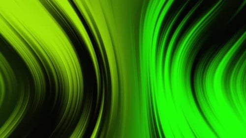 abstract background yellow green Liquid animation