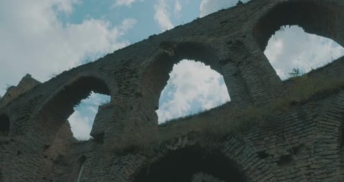 Walking Along Medieval Ruins