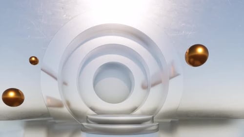 Metal Empty Podium Advertising Studio Modern Minimal Concept Outdoor Ad Mockup