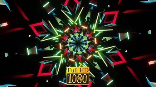 Concert Lights Vj Loop 08 HD