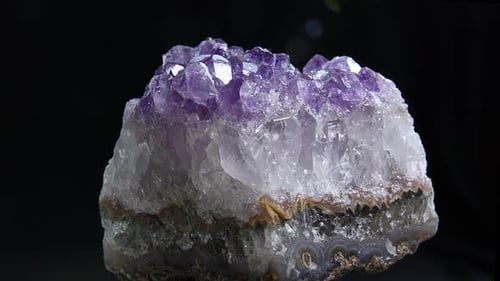 Amethyst-Nahaufnahme.