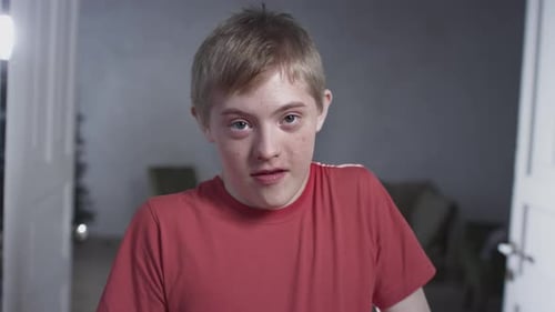 Young Adult Smiling Indoors Portrait