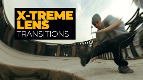 Dynamic Extreme Lens Distortion Transitions for Video