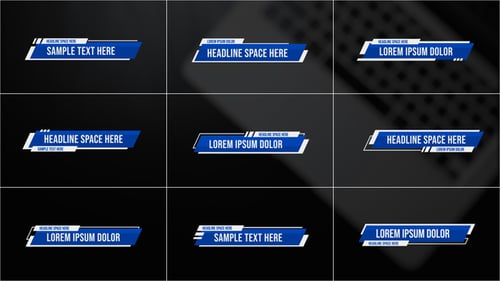 Elegant Lower Thirds