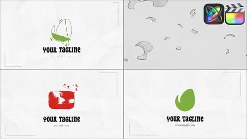 Paper Sketch Logo for FCPX