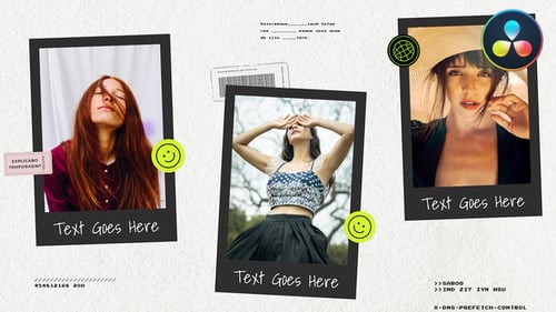 Unique Photo Gallery | DaVinci Resolve