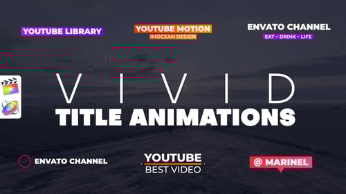 Dynamic Animated Text Titles Pack