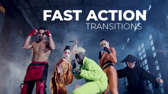 Fast Action Transitions | Premiere Pro, Elements ft. camera shake ...