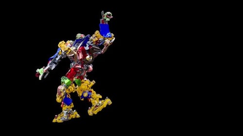 77 Robot One Hand Club Combo HD