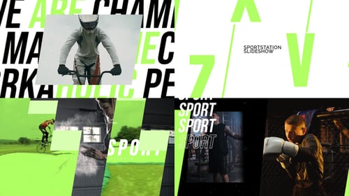 Dynamic Sport Promo Slideshow Opener