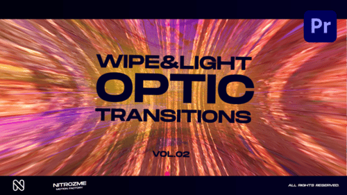 Dynamic Light Optic Transitions Pack for Video Projects