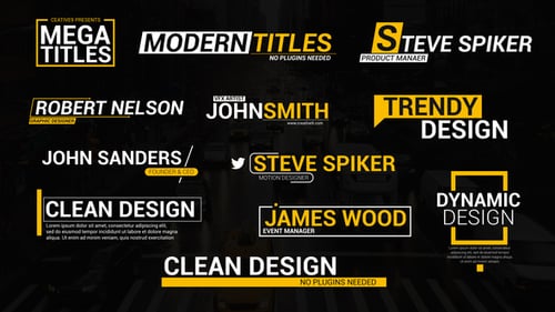 Minimal Text Overlays and Lower Thirds for Professional Video