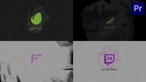 Paper Logo Opener for Premiere Pro