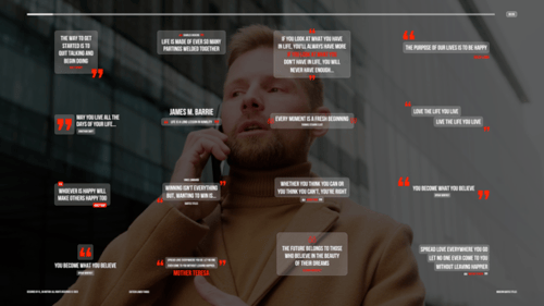 Modern Quote Title Animations for Dynamic Video Storytelling