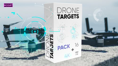 Drone Targets Pack 4K